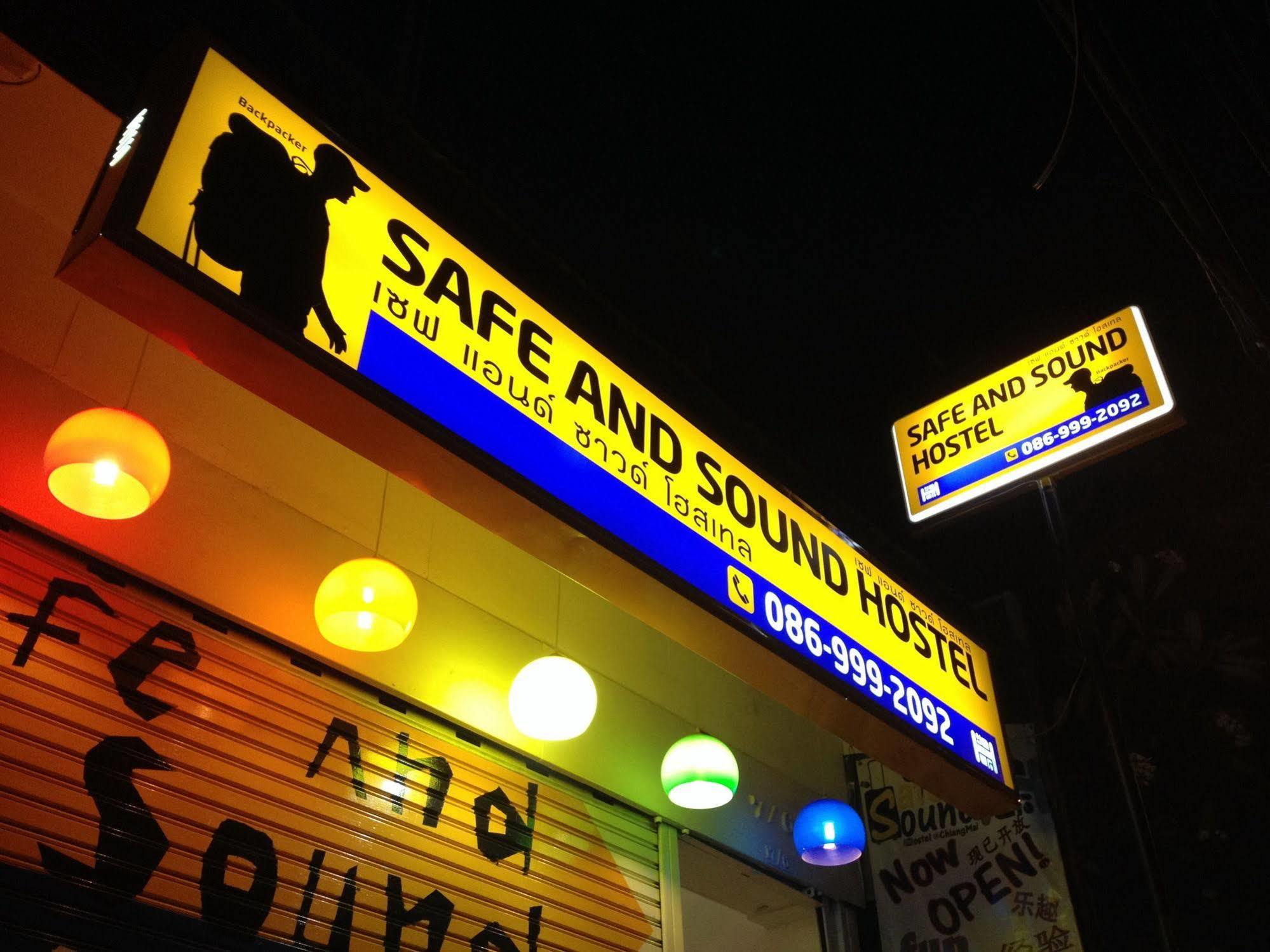 Safe And Sound Hostel Chiang Mai Exterior photo